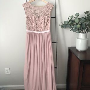 Dusty Rose Bridesmaid dress
